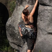 Climbing and rappelling