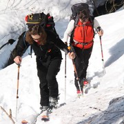 Cross-country, telemark skiing, ski-touring